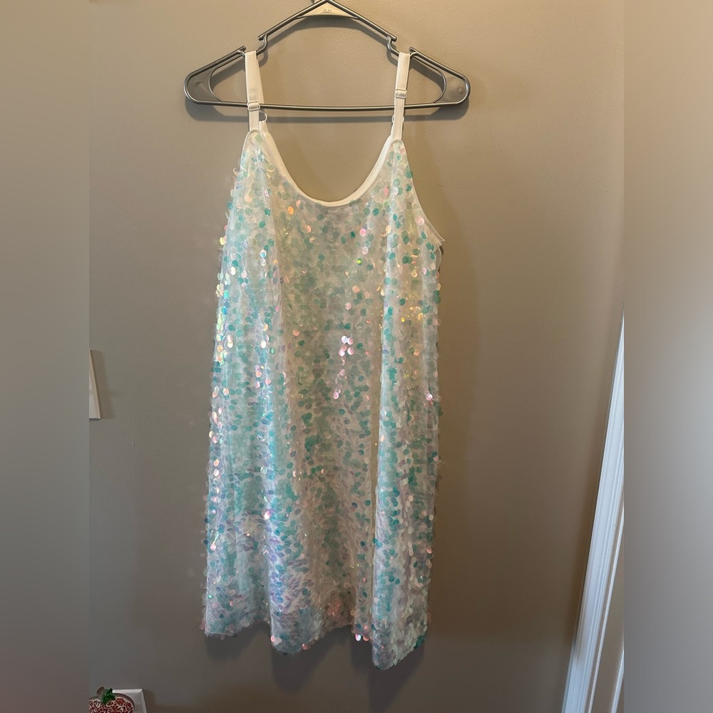 Sparkly midi dress